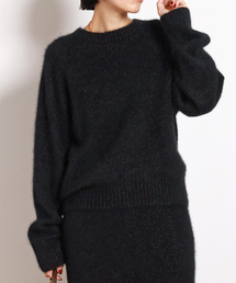 AP STUDIO | フォックスブレンドラメクルーネックプルオーバー(ニット/セーター)