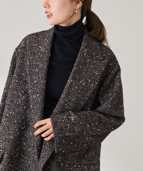 クチュールドアダムCottage coatオーバーサイズダブルジャケット COUTURE D`ADAM/クチュールドアダム cottage coat big nep（その他