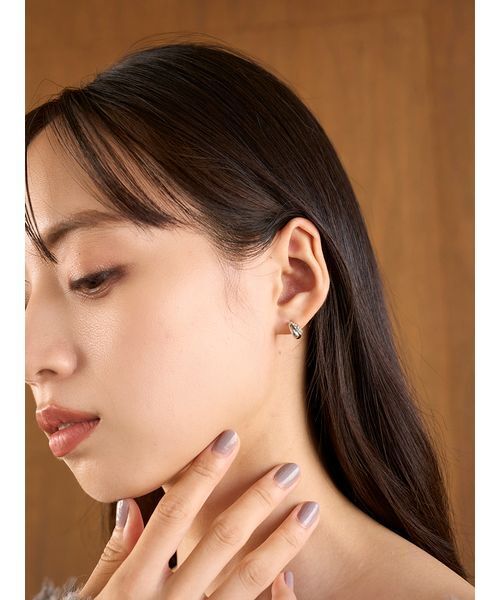 SNIDEL(スナイデル)の「ストーンバリエピアス(ピアス(両耳用)・レディース・C/A/B・F)」の5枚目の写真