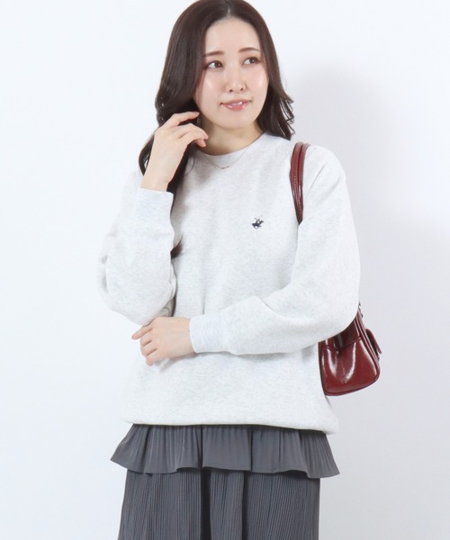 GOOD VIBES POLO ホワイト スウェットシャツ トレーナー POLO BCS（ポロ・ビーシーエス） トレーナー スウェット 「POLO BCS