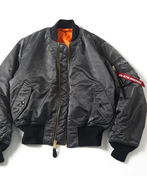 Alpha Industries(アルファインダストリーズ)のAlpha Industries/アルファ インダストリーズ 別注 ウォッシュ加工 MA-1 FLIGHT JACKET(MA-1)