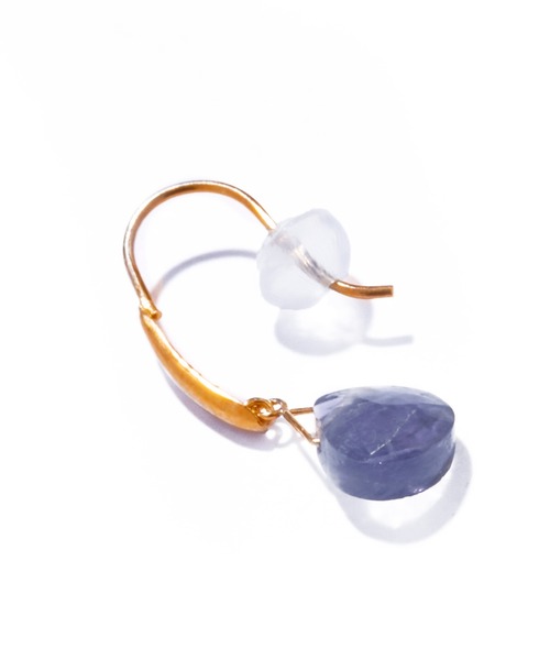 les bonbon(ルボンボン)の「【les bon bon】serendip iolite pierce/セレンディップ アイオライト ピアス BOB845(ピアス(両耳用)・レディース・ゴールド・FREE)」の3枚目の写真