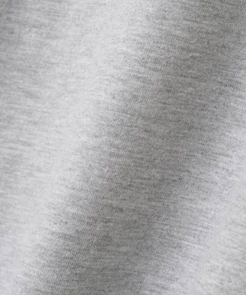 Millo Archive（ミロ アーカイブ）の「ソフトUネックセミオーバーフィットTシャツ[メランジグレー]（Tシャツ/カットソー・メンズ・その他・LARGE/X-LARGE/MEDIUM/SMALL）」の10枚目の写真