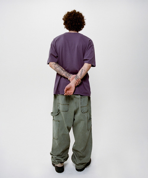 WKNDRS(ウィーキャンドース)の「DRAGGY WORK PANTS (OLIVE)(デニムパンツ・レディース・その他・LARGE/MEDIUM/SMALL/X-LARGE)」の8枚目の写真