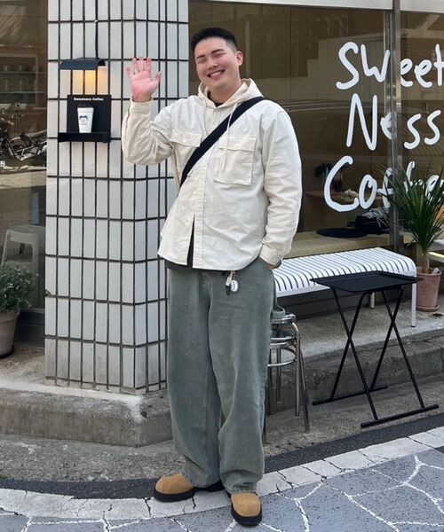 WKNDRS(ウィーキャンドース)の「DRAGGY WORK PANTS (OLIVE)(デニムパンツ・レディース・その他・LARGE/MEDIUM/SMALL/X-LARGE)」の13枚目の写真