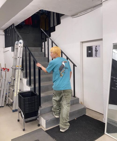 WKNDRS(ウィーキャンドース)の「DRAGGY WORK PANTS (OLIVE)(デニムパンツ・レディース・その他・LARGE/MEDIUM/SMALL/X-LARGE)」の14枚目の写真