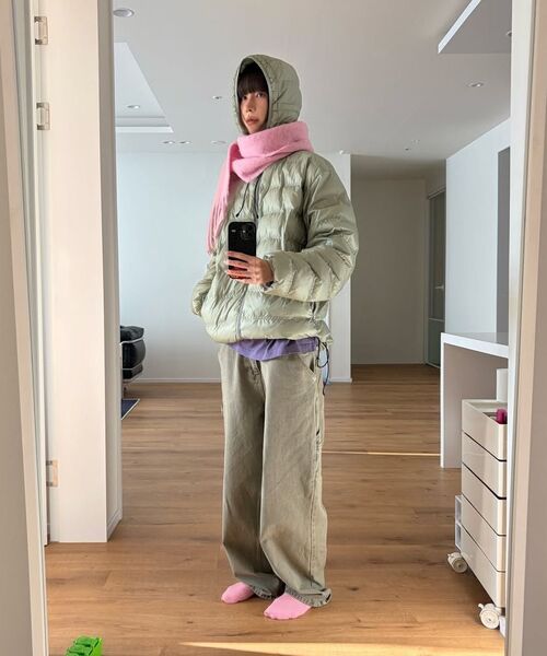 WKNDRS(ウィーキャンドース)の「DRAGGY WORK PANTS (OLIVE)(デニムパンツ・レディース・その他・LARGE/MEDIUM/SMALL/X-LARGE)」の15枚目の写真