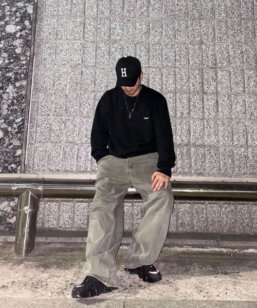 WKNDRS(ウィーキャンドース)の「DRAGGY WORK PANTS (OLIVE)(デニムパンツ・レディース・その他・LARGE/MEDIUM/SMALL/X-LARGE)」の20枚目の写真