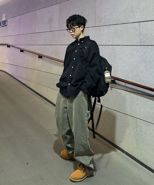 WKNDRS(ウィーキャンドース)の「DRAGGY WORK PANTS (OLIVE)(デニムパンツ・レディース・その他・LARGE/MEDIUM/SMALL/X-LARGE)」の21枚目の写真