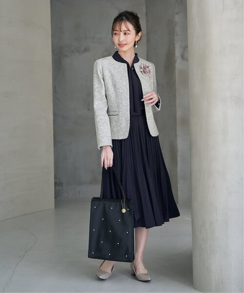 ikka(イッカ)の「スクエア型サブバッグ(ショルダーバッグ・レディース・ブラック/その他1・FREE)」の6枚目の写真