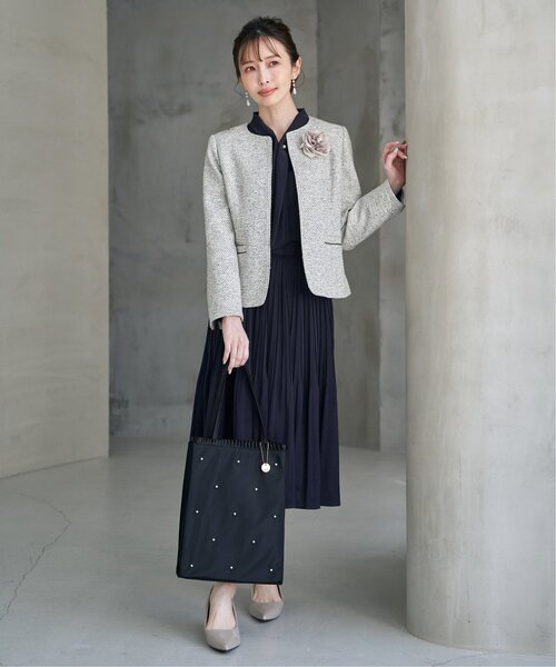 ikka(イッカ)の「スクエア型サブバッグ(ショルダーバッグ・レディース・ブラック/その他1・FREE)」の7枚目の写真