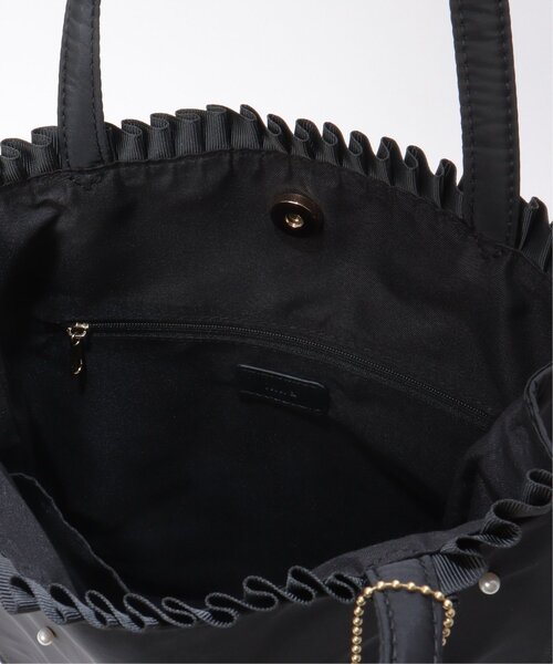 ikka(イッカ)の「スクエア型サブバッグ(ショルダーバッグ・レディース・ブラック/その他1・FREE)」の12枚目の写真