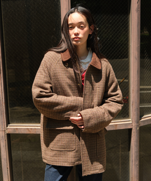 TTUDEMENT(トュードメント)の「80s BRITISH HUNTING JACKET BROWN(ミリタリージャケット・レディース・その他・SMALL/MEDIUM)」の2枚目の写真