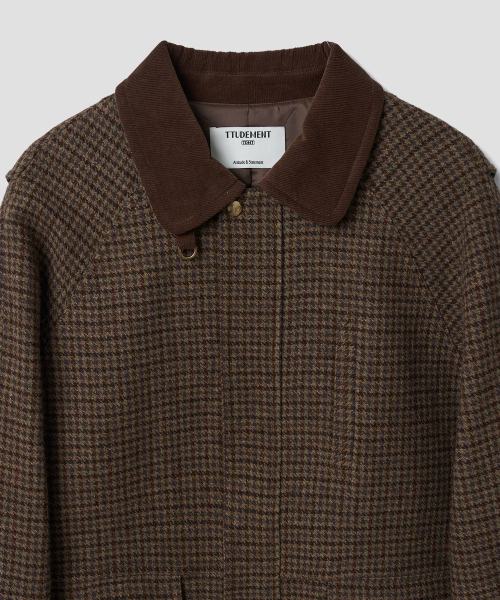 TTUDEMENT(トュードメント)の「80s BRITISH HUNTING JACKET BROWN(ミリタリージャケット・レディース・その他・SMALL/MEDIUM)」の6枚目の写真