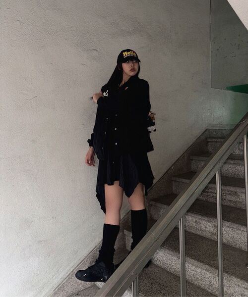 FLAREUP（フレアアップ）の「Vanish Tie Scarf T-Shirt (FL-114_Black)（Tシャツ/カットソー・レディース・ブラック・FREE）」の11枚目の写真