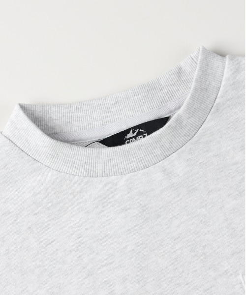 CAMP7(キャンプセブン)の「【CAMP7】胸ポケット刺繍ロゴ クルーネックトレーナー (シンプル&機能的/カジュアル/抗菌防臭/ポケット付き/男女兼用)(スウェット・メンズ・オリーブ/ブラック/ライトグレー・L/XL/M)」の6枚目の写真