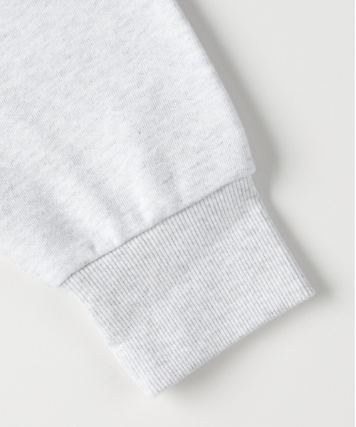 CAMP7(キャンプセブン)の「【CAMP7】胸ポケット刺繍ロゴ クルーネックトレーナー (シンプル&機能的/カジュアル/抗菌防臭/ポケット付き/男女兼用)(スウェット・メンズ・オリーブ/ブラック/ライトグレー・L/XL/M)」の7枚目の写真