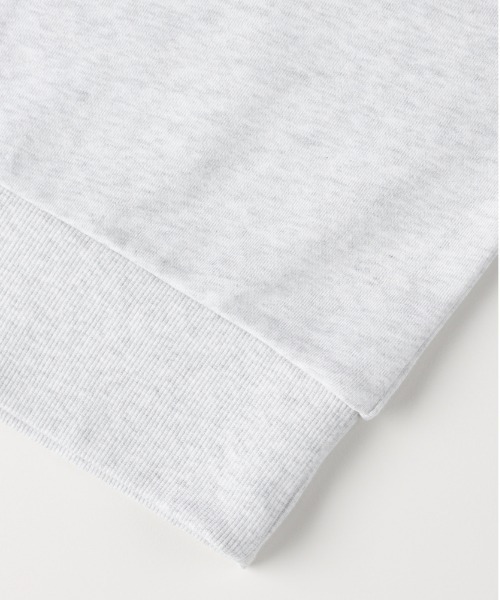 CAMP7(キャンプセブン)の「【CAMP7】胸ポケット刺繍ロゴ クルーネックトレーナー (シンプル&機能的/カジュアル/抗菌防臭/ポケット付き/男女兼用)(スウェット・メンズ・オリーブ/ブラック/ライトグレー・L/XL/M)」の8枚目の写真