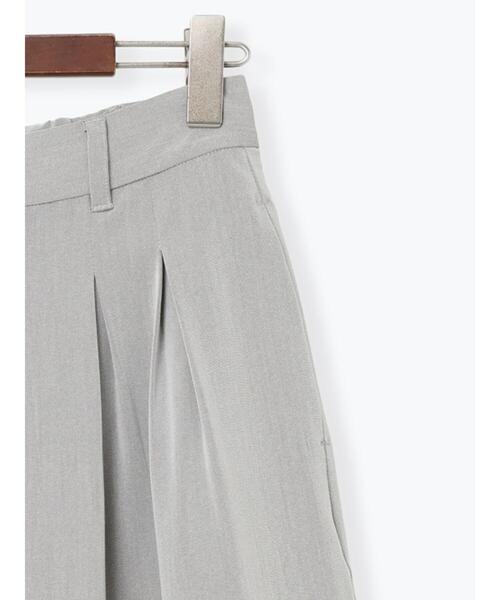 Te chichi（テチチ）の「タックワイドフルレングスパンツ《2025winter catalog item》（その他パンツ・レディース・ブラック/チャコールグレー/グレー・F）」の14枚目の写真