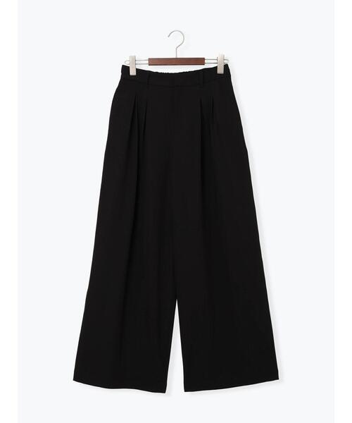 Te chichi（テチチ）の「タックワイドフルレングスパンツ《2025winter catalog item》（その他パンツ・レディース・ブラック/チャコールグレー/グレー・F）」の18枚目の写真