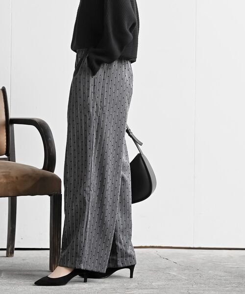 rps（アールピーエス）の「ハートドットイージーパンツ（その他パンツ・レディース・ブラック/チャコールグレー・フリー）」の4枚目の写真