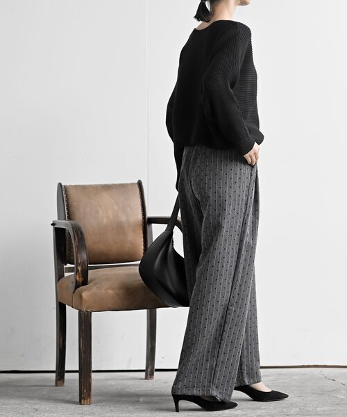 rps（アールピーエス）の「ハートドットイージーパンツ（その他パンツ・レディース・ブラック/チャコールグレー・フリー）」の5枚目の写真