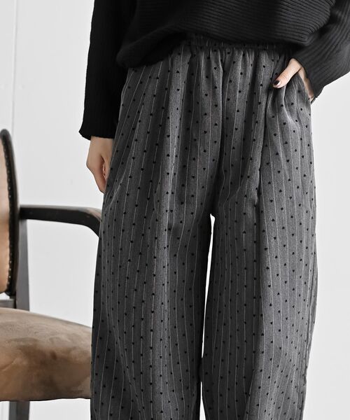 rps（アールピーエス）の「ハートドットイージーパンツ（その他パンツ・レディース・ブラック/チャコールグレー・フリー）」の7枚目の写真