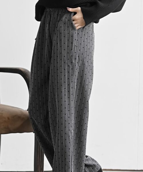 rps（アールピーエス）の「ハートドットイージーパンツ（その他パンツ・レディース・ブラック/チャコールグレー・フリー）」の8枚目の写真