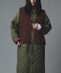 W:Huku（フーク）の「オニオン キルト ロング コート セット / Onion Quilt Long Coat Set（ダウンジャケット/コート）」
