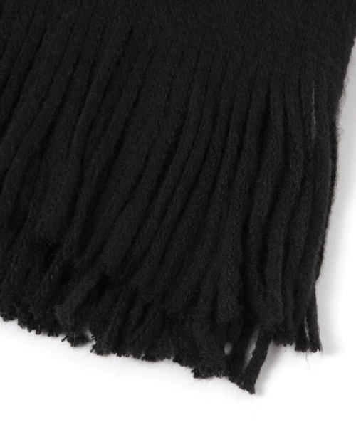 GLOBAL WORK（グローバルワーク）の「シャギーラッセルストール/598381（マフラー・レディース・ホワイト/ブラック/ベージュ/グレー・FREE）」の5枚目の写真