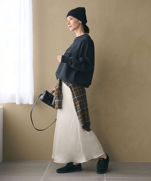 Champion（チャンピオン）の「【別注】＜Champion＞プリント スウェットプルオーバー（スウェット・レディース・ブラック/ライトグレー・FREE）」の7枚目の写真