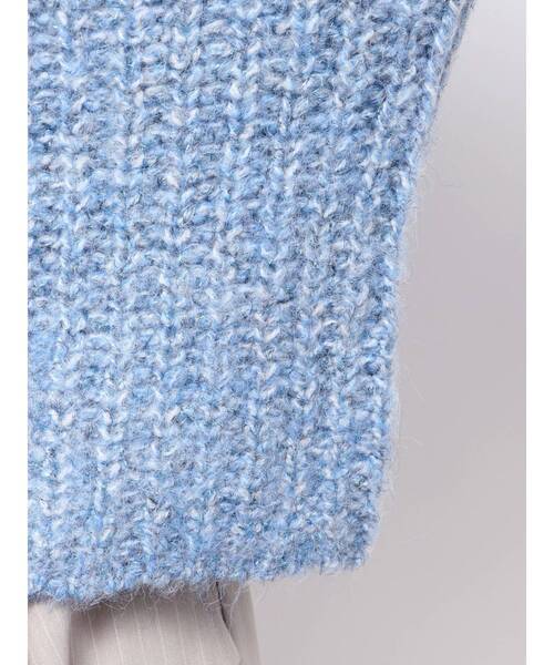 Ungrid（アングリッド）の「オフショルラメルーズニット（ニット/セーター・レディース・オレンジ/ライトグレー/ブルー・FREE）」の10枚目の写真