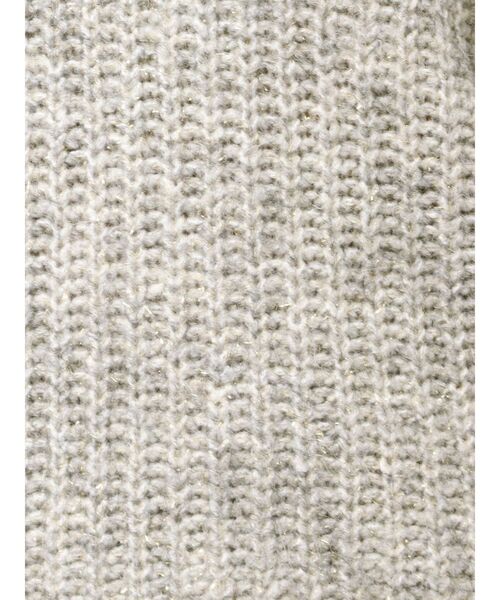 Ungrid（アングリッド）の「オフショルラメルーズニット（ニット/セーター・レディース・オレンジ/ライトグレー/ブルー・FREE）」の13枚目の写真