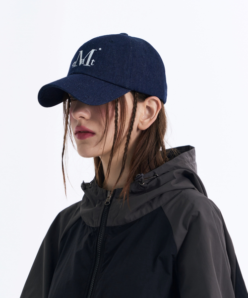 MUCENT（ムセント）の「Signature ball cap (Denim)（キャップ・レディース・その他・FREE）」の3枚目の写真