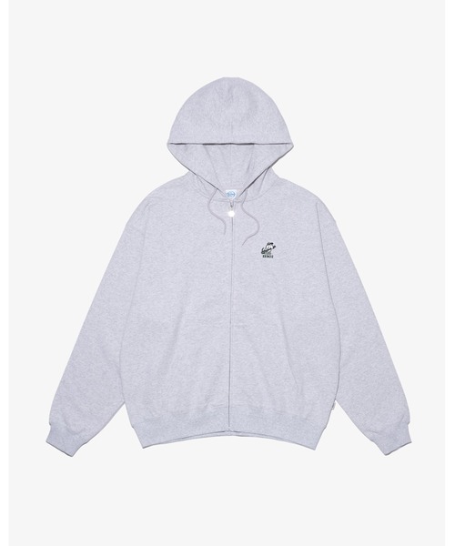 KEBOZ（ケボズ）の「YIK SWEAT FULL ZIP HOODIE（パーカー・メンズ・グレー/ネイビー/ブラウン・S/M/L/XL/2XL）」の16枚目の写真