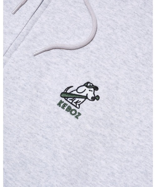 KEBOZ（ケボズ）の「YIK SWEAT FULL ZIP HOODIE（パーカー・メンズ・グレー/ネイビー/ブラウン・S/M/L/XL/2XL）」の17枚目の写真