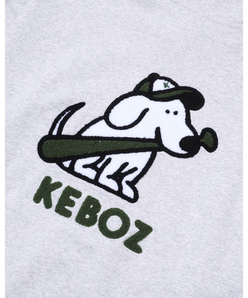 KEBOZ（ケボズ）の「YIK SWEAT FULL ZIP HOODIE（パーカー・メンズ・グレー/ネイビー/ブラウン・S/M/L/XL/2XL）」の18枚目の写真