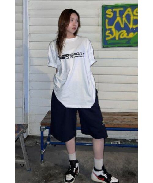 SPORT CHAMBER(スポーツチャンバー)の「SCフラッシュTシャツ(ホワイト)(Tシャツ/カットソー・レディース・その他・2/3/1)」の9枚目の写真