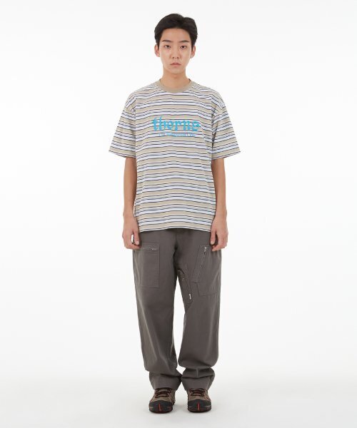 LMCの「LMC THORNS MULTI STRIPE TEE beige（Tシャツ/カットソー・レディース・その他・LARGE/MEDIUM/SMALL）」の2枚目の写真