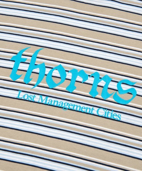 LMCの「LMC THORNS MULTI STRIPE TEE beige（Tシャツ/カットソー・レディース・その他・LARGE/MEDIUM/SMALL）」の8枚目の写真