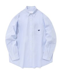 ウェイルロゴコットンシャツライトブルー
