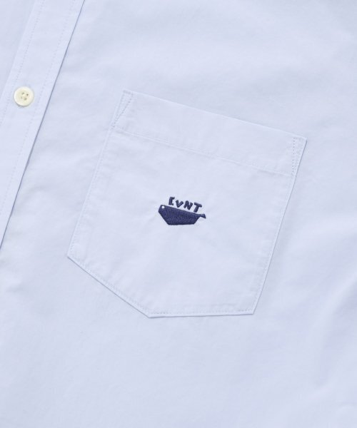 COVERNAT（カバーナット）の「ウェイルロゴコットンシャツライトブルー（シャツ/ブラウス・レディース・その他・MEDIUM/SMALL/X-LARGE/LARGE/XX-LARGE）」の4枚目の写真