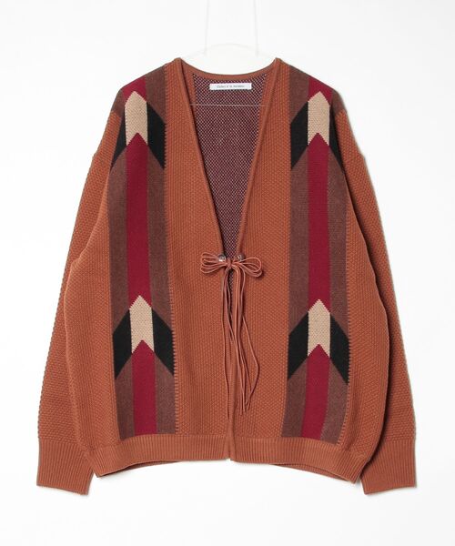Children of the discordance / 5G ARROW STRIPE CARDIGAN / COTDKN-003