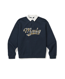 [Mmlg] CHECK PLAY RUGBY SWEAT (AUTHENTIC NAVY)