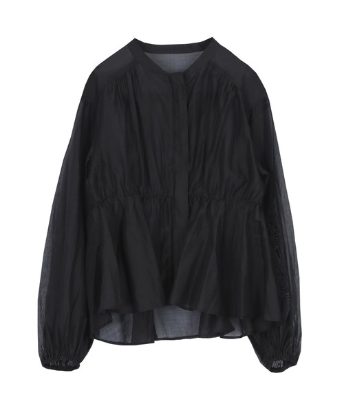 UR'S（ユアーズ）の「ウエストドロストシアーブルゾン（ブルゾン・レディース・ネイビー/ライトピンク/アイボリー/ブラック・L/M/S）」の21枚目の写真