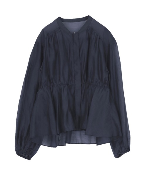 UR'S（ユアーズ）の「ウエストドロストシアーブルゾン（ブルゾン・レディース・ネイビー/ライトピンク/アイボリー/ブラック・L/M/S）」の22枚目の写真