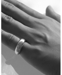 Donut Pinky Ring (silver925)