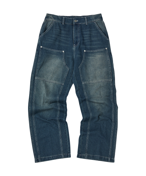 COMONINOZ（コモニノズ）の「NINOZ MENS WORK PANTS [BLUE]（その他パンツ・メンズ・ブルー・MEDIUM/LARGE）」の2枚目の写真