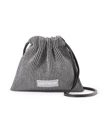 LASTFRAME（ラストフレーム）の「【LASTFRAME/ラストフレーム】ミニバッグ KYOTO METALLIC SACK BAG MINI L26107（ハンドバッグ）」