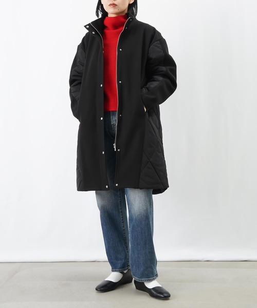 セール】LC/LLL フェイクウールダイヤキルトコート（その他アウター